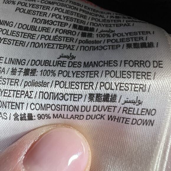 Burberry Kids Down Puffer Jacket Size 8Y Black Classic Casual Luxury Minimalist - Picture 12 of 13